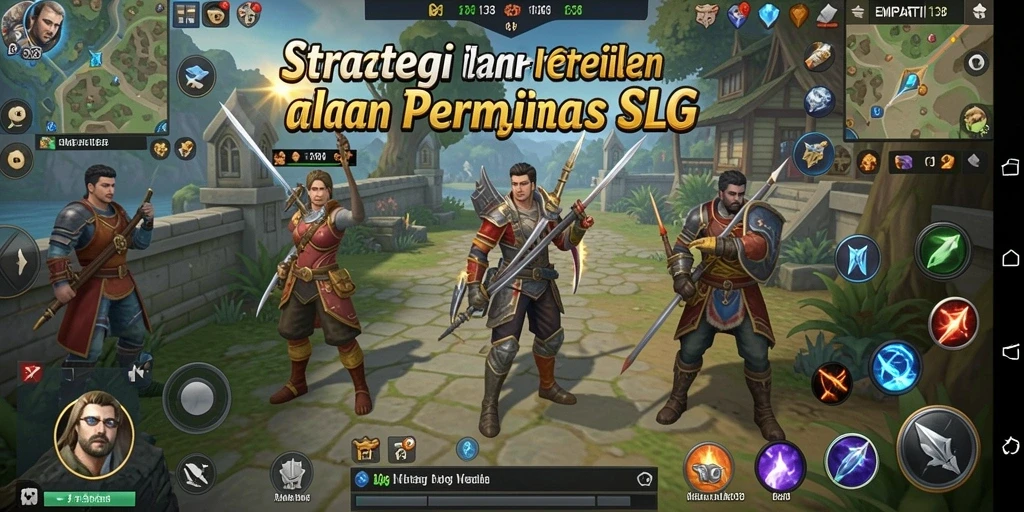 Tangkapan layar gameplay yang menampilkan strategi dan intrik.