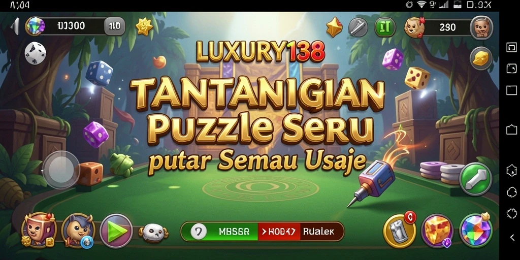 Tampilan gameplay LUXURY138 yang menantang dan menarik.