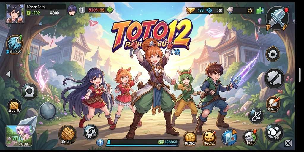 Tampilan fantastis karakter dan pertarungan dalam TOTO12.