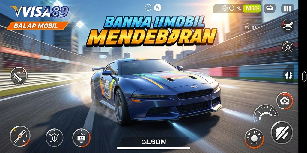 Gameplay balap mobil seru dengan grafis memukau di VISA89.