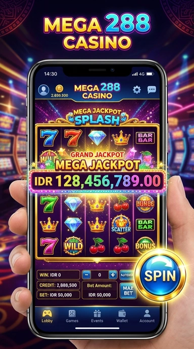 Screenshot proses unduh aplikasi di mega288 yang mudah dan cepat.